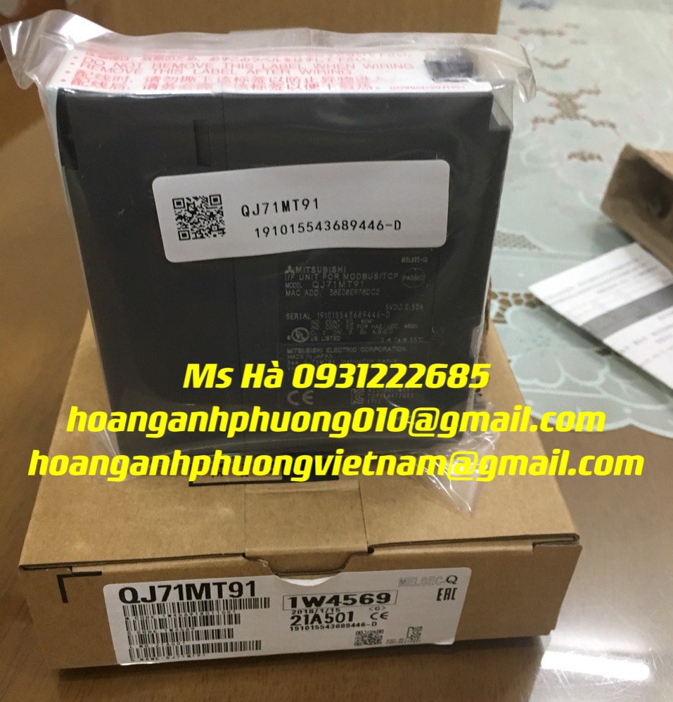 GIÁ ƯU ĐÃI  dòng mô đun mitsubishi  QJ71MT91  giao hàng nhanh chóng