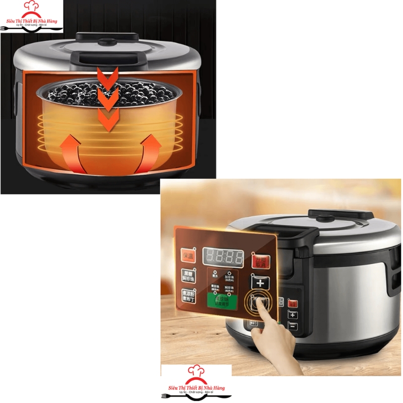 Nồi nấu trân châu tự động 16L- thiết bị cần thiết cho quán của bạn