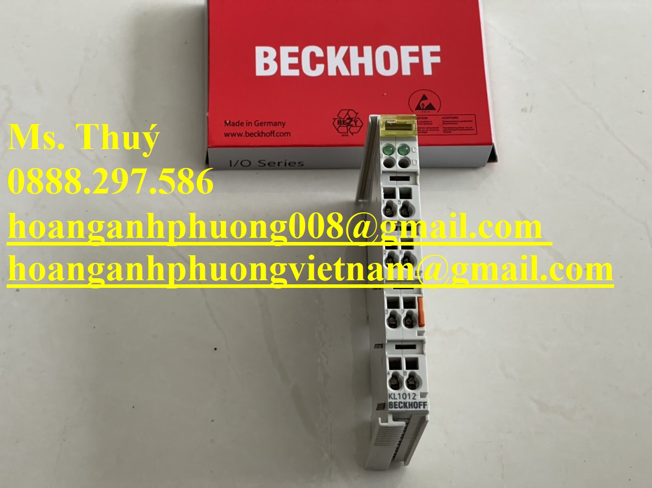 Mới 100% - Mô đun Beckhoff KL1012 - BH 12 tháng chính hãng