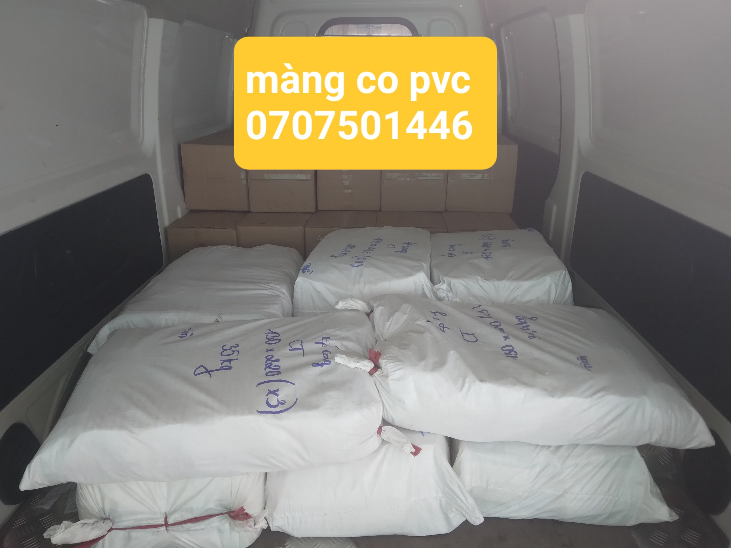 nhận đơn màng co pvc cắt theo kích thước yêu cầu