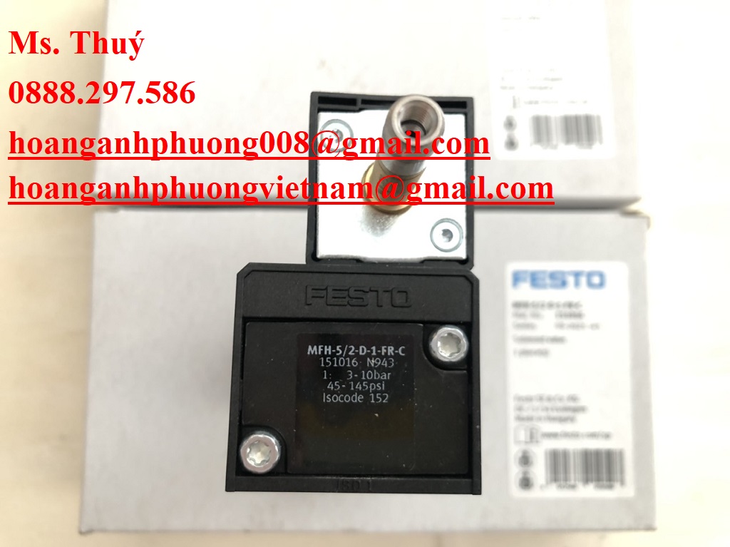 Van điện từ Festo MFH-5/2-D-1-FR-C - Mới 100% - Giá tốt