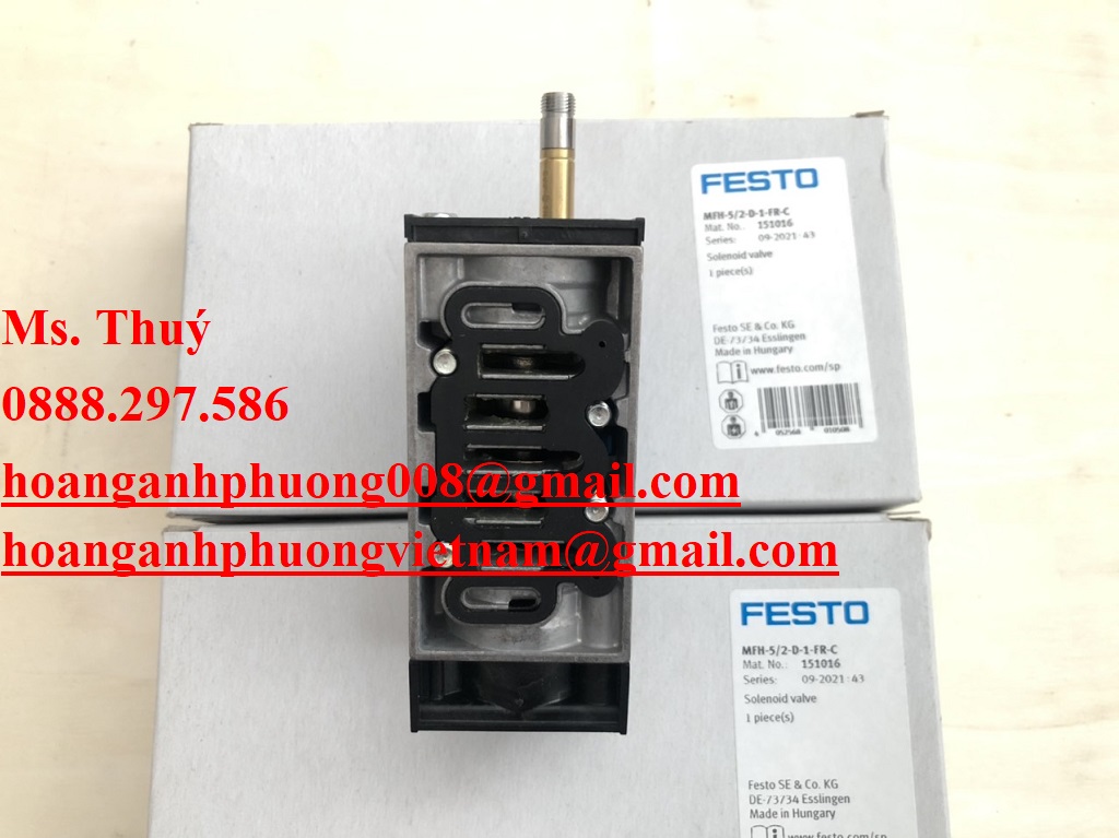 Van điện từ Festo MFH-5/2-D-1-FR-C - Mới 100% - Giá tốt