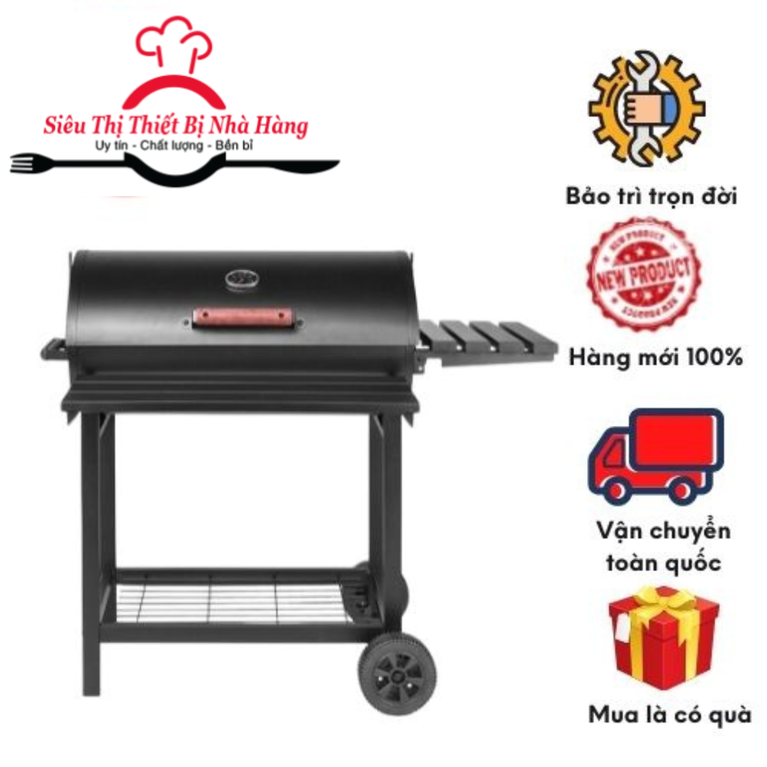 Bếp nướng than hoa, bếp nướng BBQ dành cho dã ngoại, gia đình