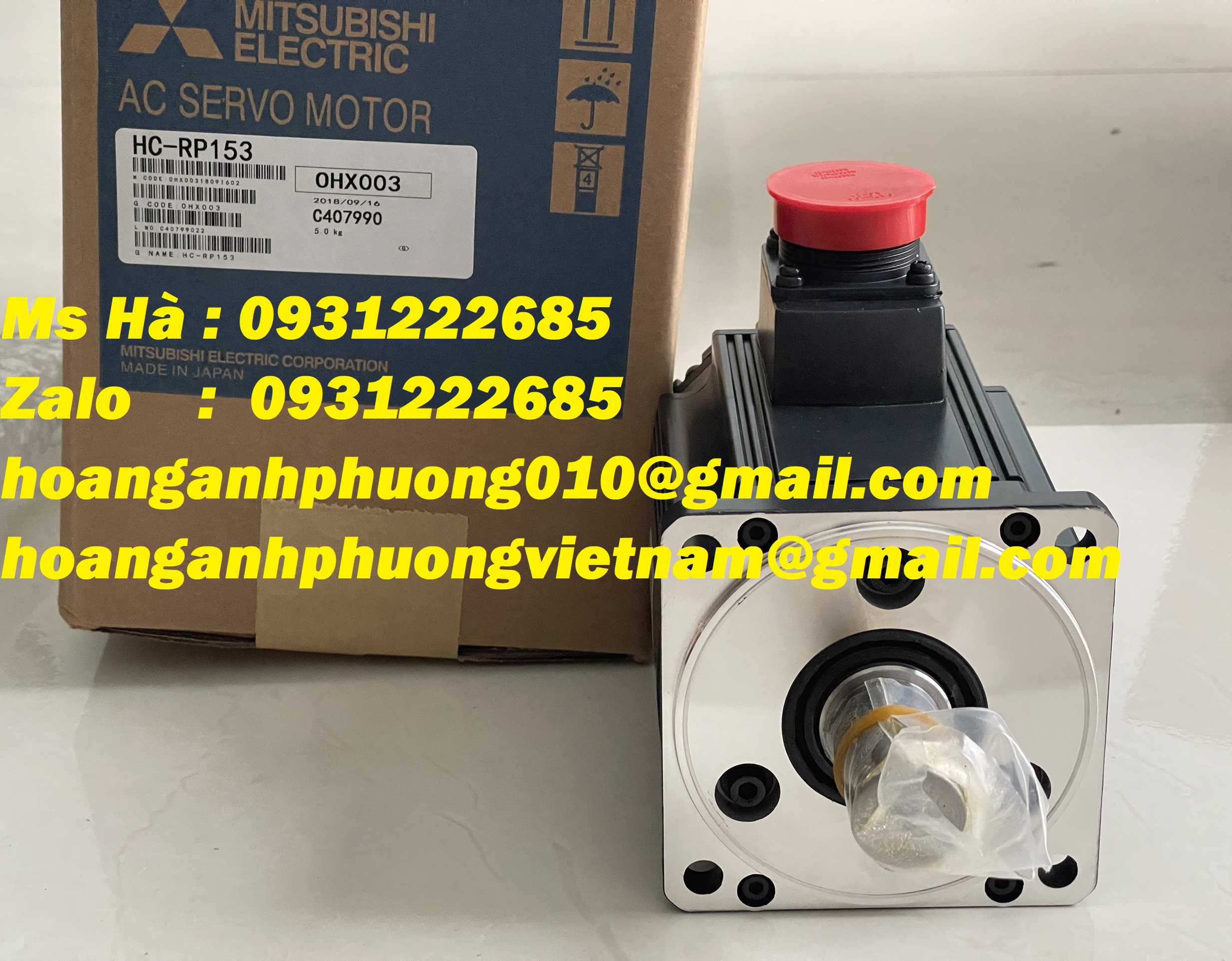 Motor giá cạnh tranh - ưu đãi trong tháng - mitsubishi HC-RP153