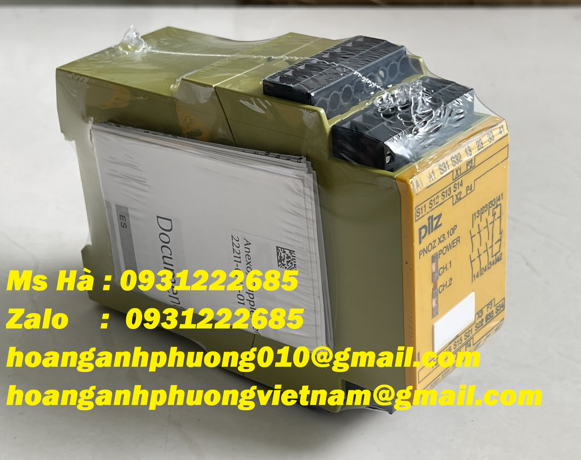 777314 PNOZ X3.10P Pilz - nhập khẩu giá tốt dòng rờ le