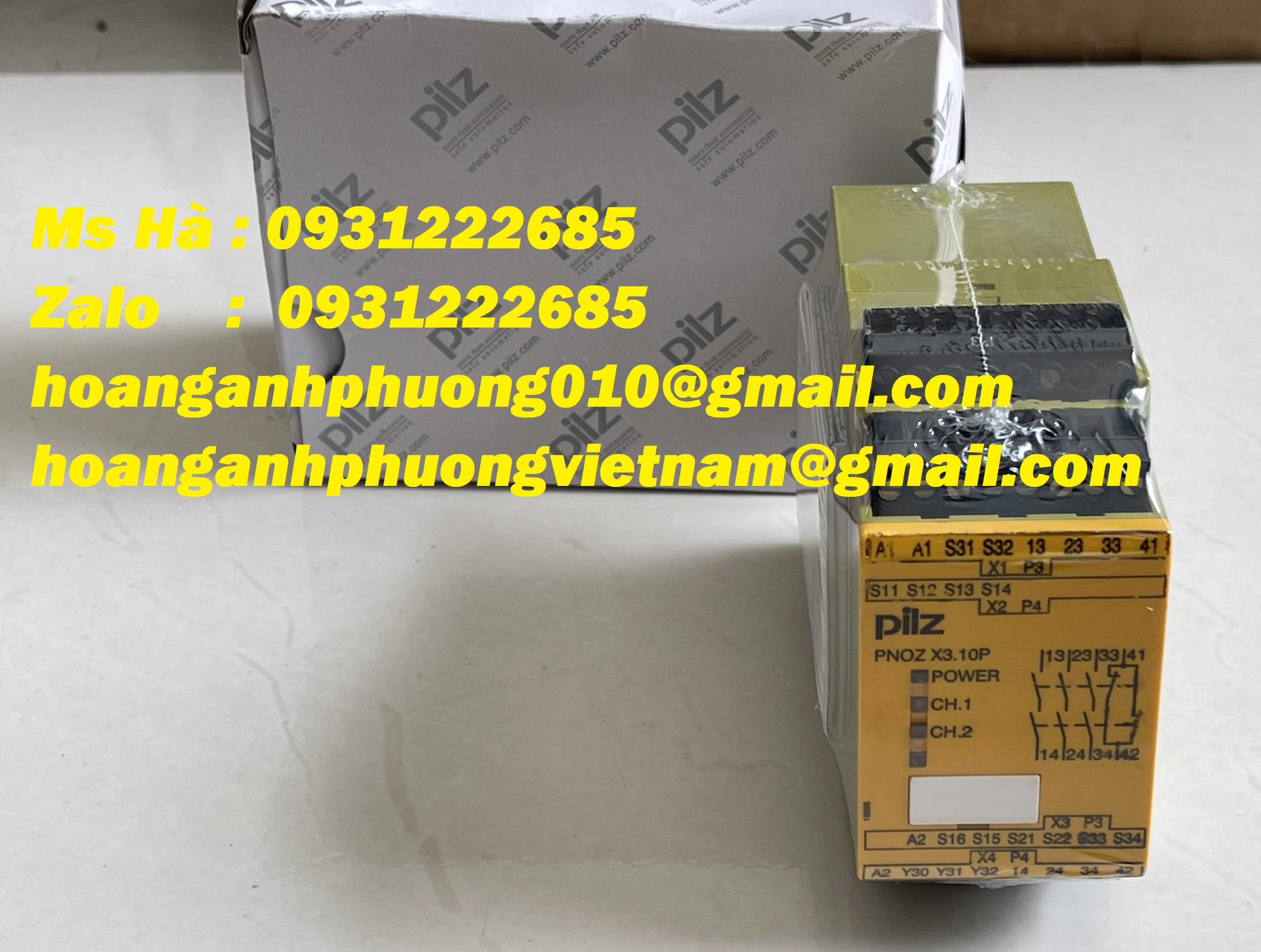 777314 PNOZ X3.10P Pilz - nhập khẩu giá tốt dòng rờ le