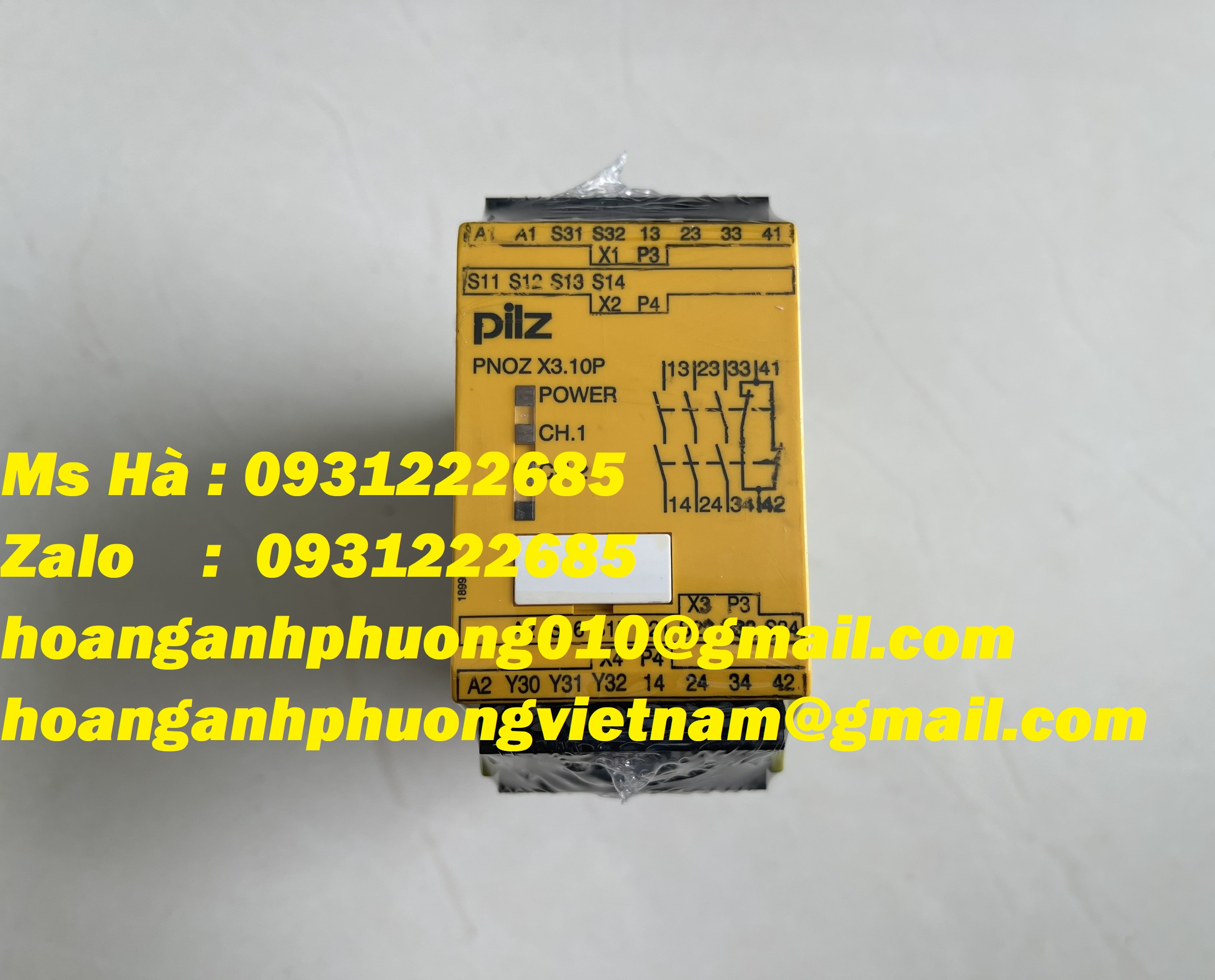 777314 PNOZ X3.10P Pilz - nhập khẩu giá tốt dòng rờ le