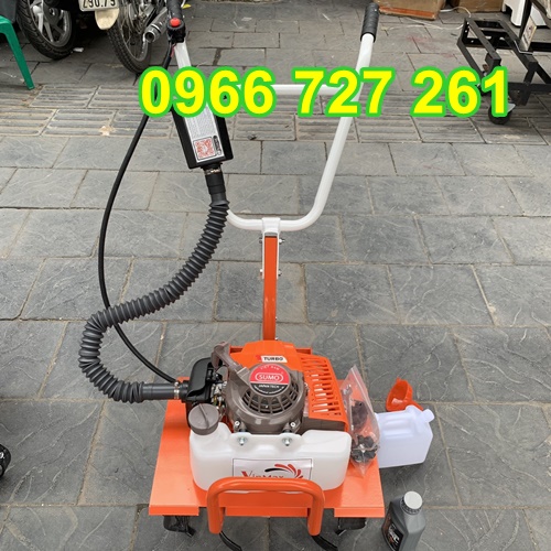 Máy cắt cỏ xới đất , vun gốc ngô mini chạy xăng TBT500