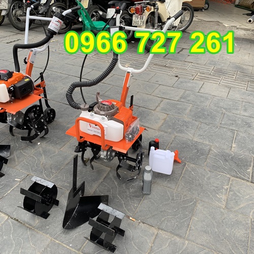 Máy cắt cỏ xới đất , vun gốc ngô mini chạy xăng TBT500