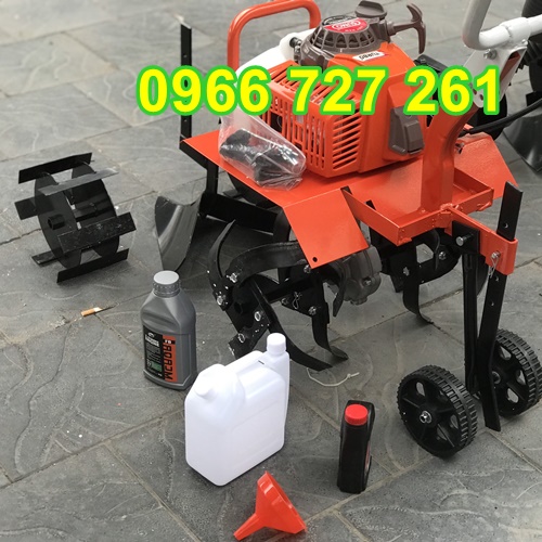 Máy cắt cỏ xới đất , vun gốc ngô mini chạy xăng TBT500