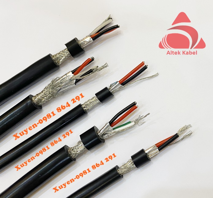 Dây cáp tín hiệu chống nhiễu 1Pair 24AWG chính hãng Altek Kabel