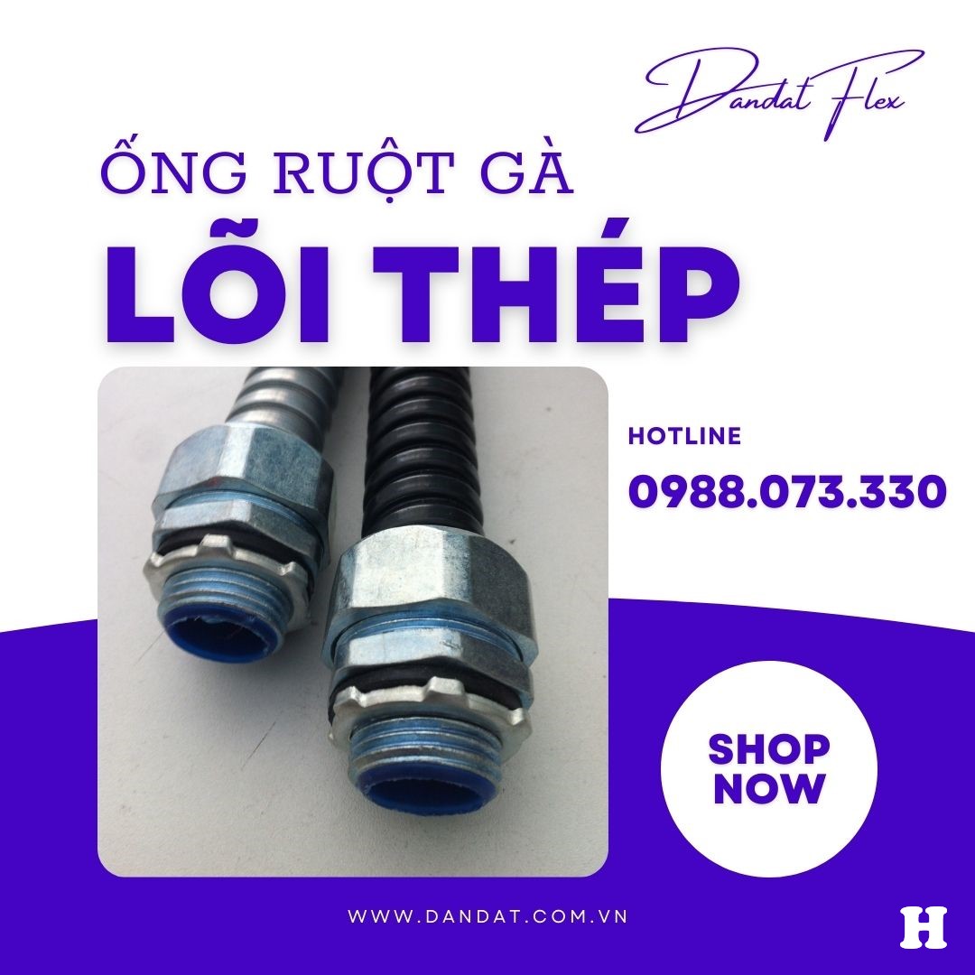 ỐNG RUỘT GÀ INOX, ỐNG RUỘT GÀ CHỊU NHIỆT, ỐNG LUỒN DÂY ĐIỆN BỌC NHỰA