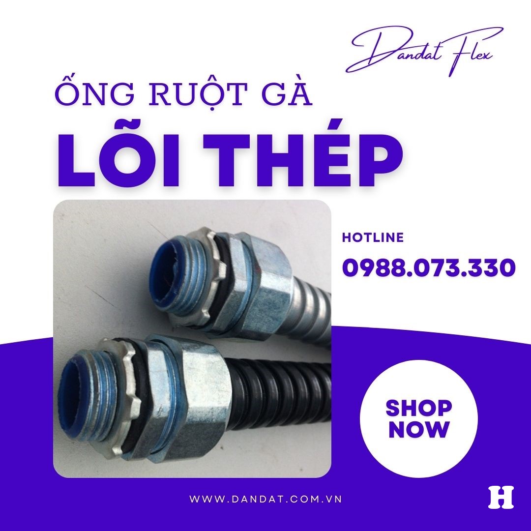 ỐNG RUỘT GÀ INOX, ỐNG RUỘT GÀ CHỊU NHIỆT, ỐNG LUỒN DÂY ĐIỆN BỌC NHỰA