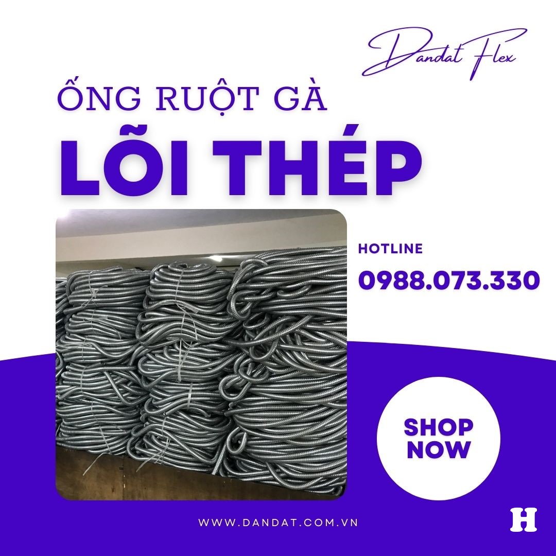 ỐNG RUỘT GÀ INOX, ỐNG RUỘT GÀ CHỊU NHIỆT, ỐNG LUỒN DÂY ĐIỆN BỌC NHỰA