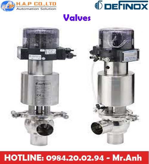 van Definox tại việt nan, van bướm vi sinh Definox