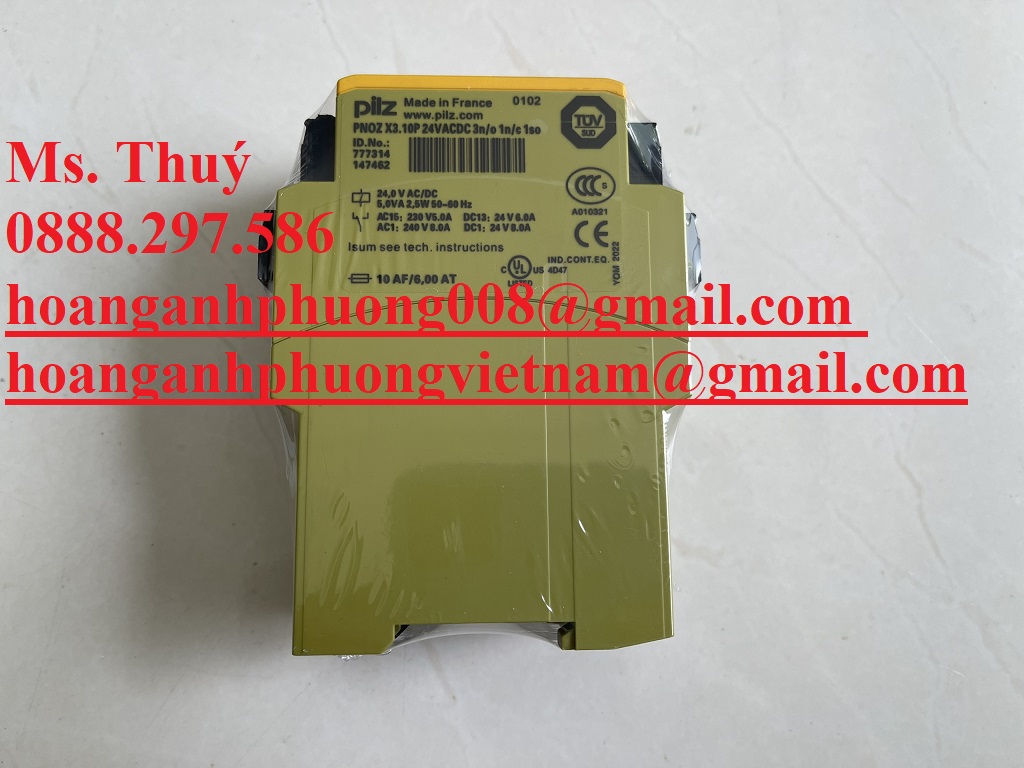 Rờ le an toàn PILZ PNOZ X3.10P - Nhập khẩu chính hãng