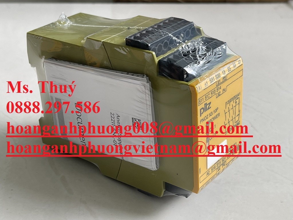 Rờ le an toàn PILZ PNOZ X3.10P - Nhập khẩu chính hãng