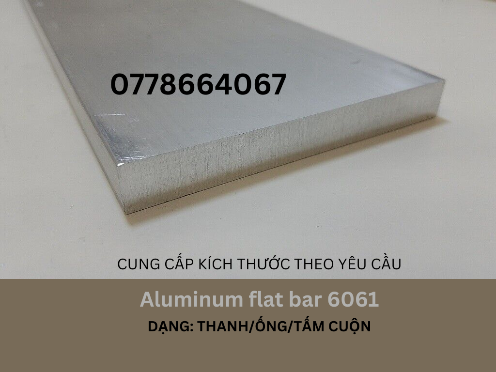 THANH HỢP KIM NHÔM 6061 BỀN ĐẸP - GIÁ TẠI NHÀ MÁY