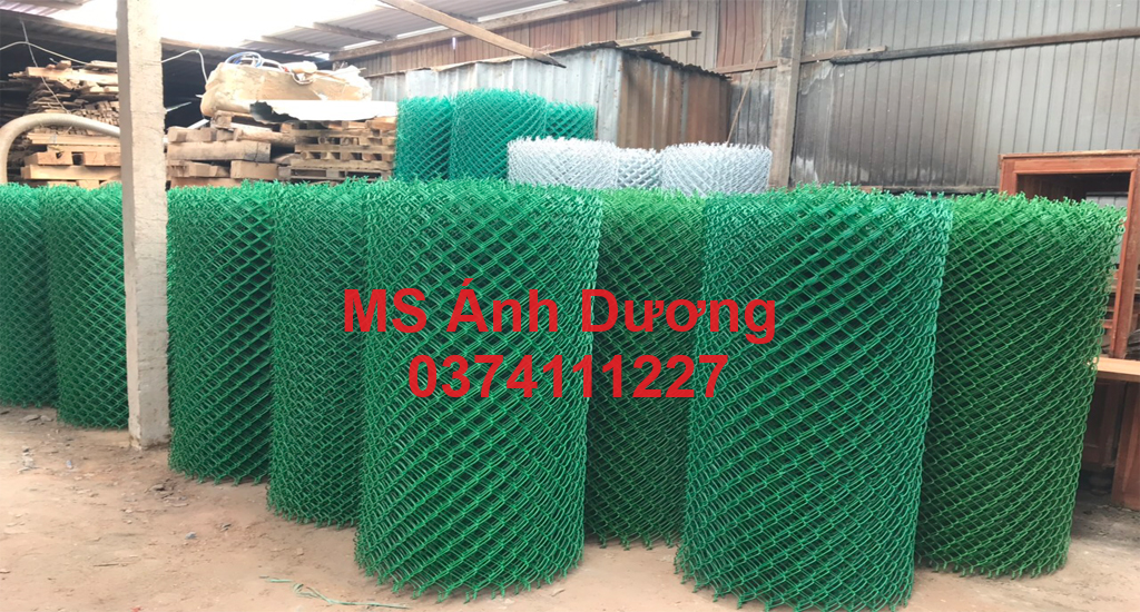 CHUYÊN CUNG CẤP LƯỚI B40 BỌC NHỰA Ô 50X50 MM 60X60 LÀM HÀNG RÀO BẢO VỆ