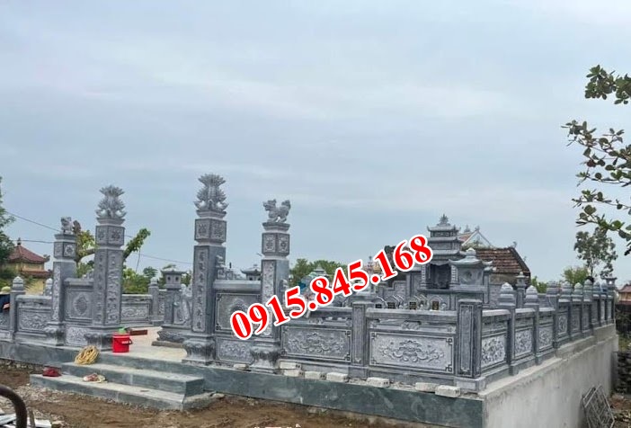 mẫu lăng mộ đá tro cốt đẹp bán tp hồ chí minh, ông bà - 3450