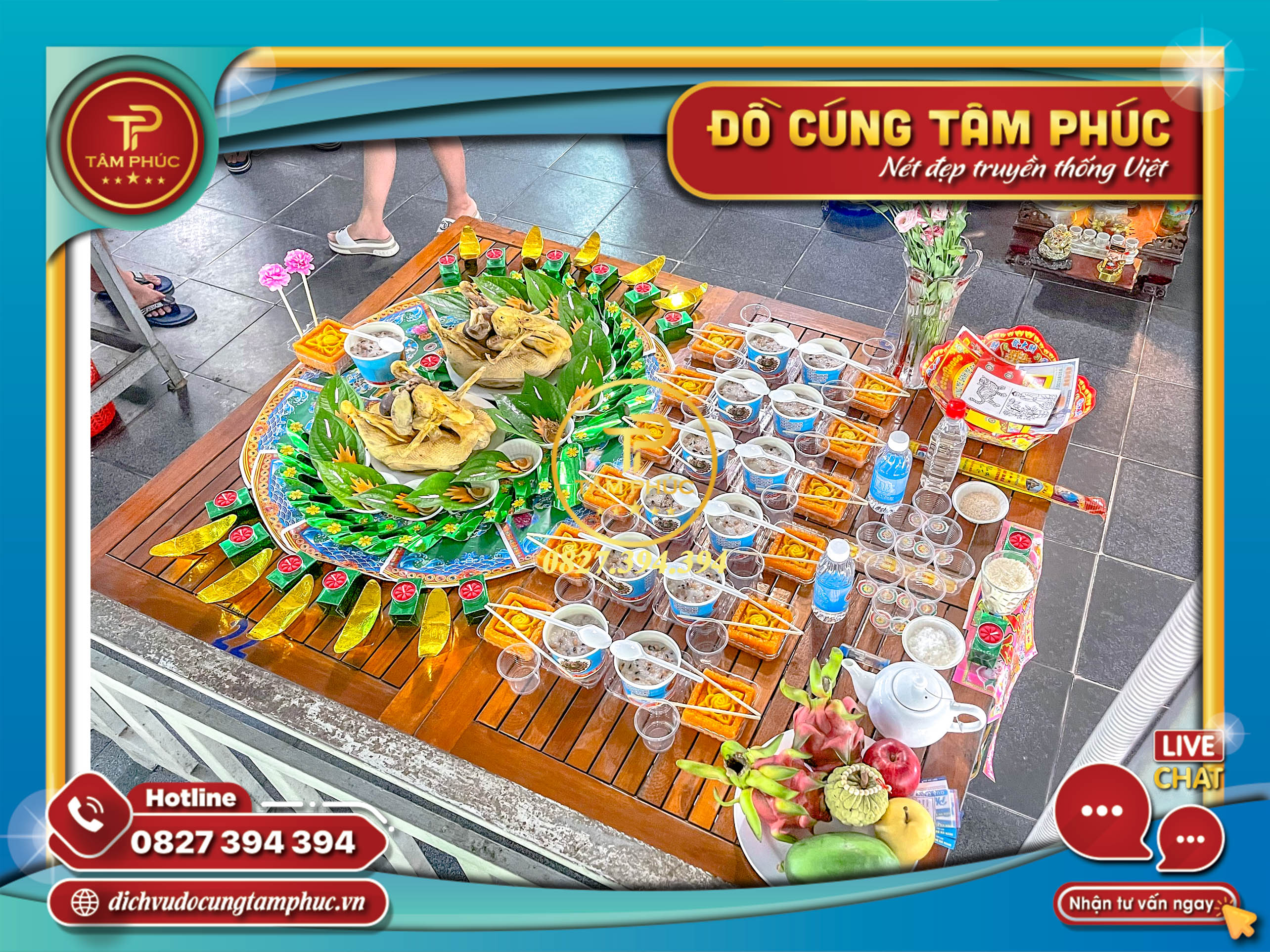 Mâm cúng Căn cho các bé 3,6,9,12 tuổi trọn gói