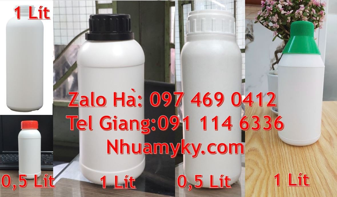 Bán chai nhựa 1l có nắp thoát khí,chai nhựa 500ml có quai xách giá rẻ