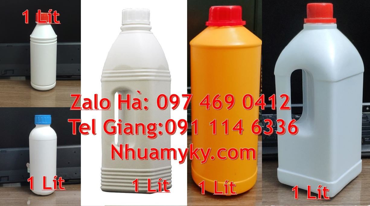 Bán chai nhựa 1l có nắp thoát khí,chai nhựa 500ml có quai xách giá rẻ