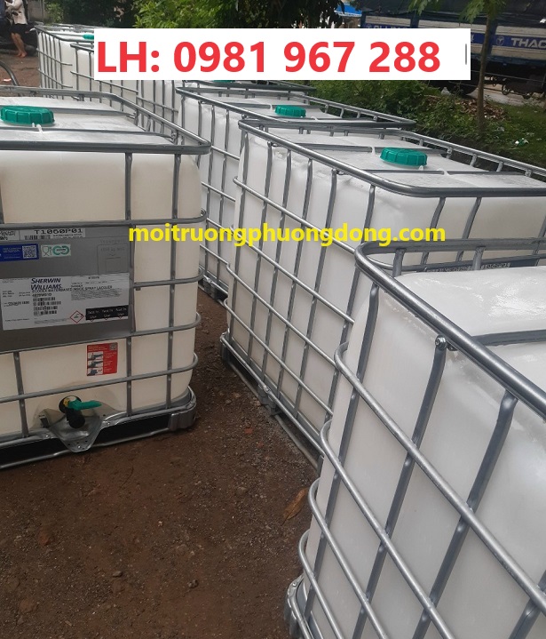 Những lợi ích của việc sử dụng thùng nhựa 1000L đã qua sử dụng