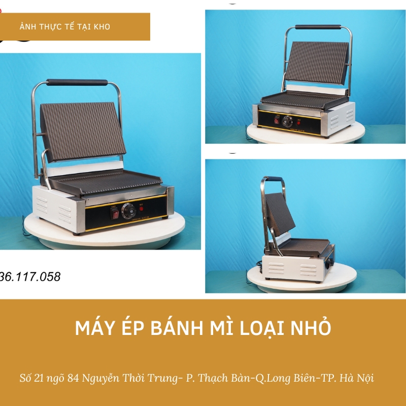 Máy ép bánh mì nhỏ 811 đa năng- không thể thiếu trong bếp của bạn