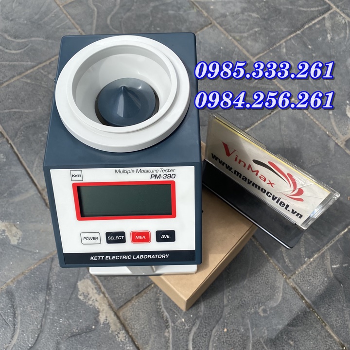 KETT PM 390 máy đo độ ẩm 25 loại ngũ cốc, nông sản
