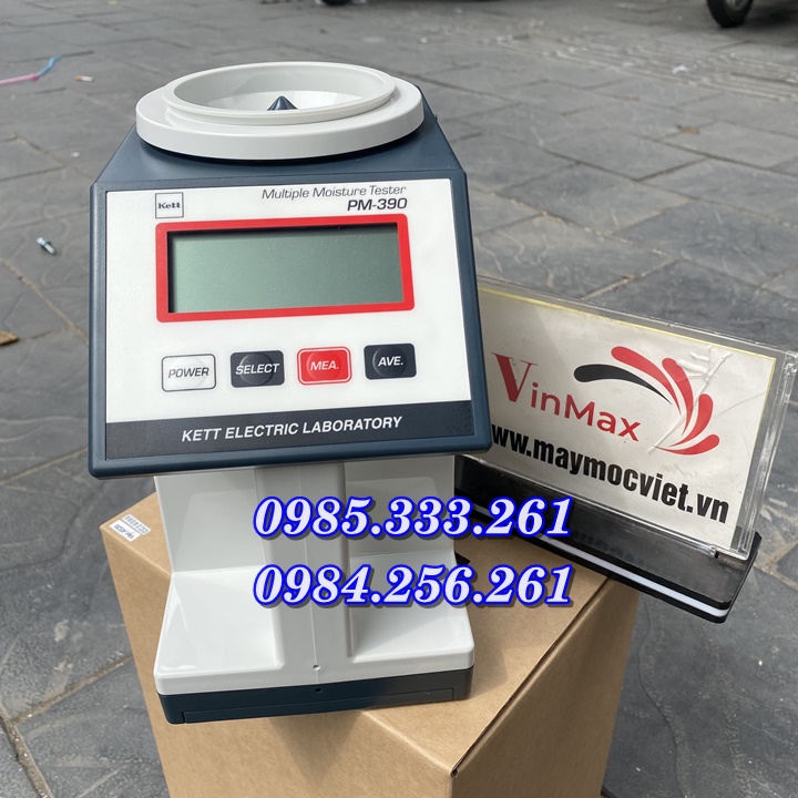 KETT PM 390 máy đo độ ẩm 25 loại ngũ cốc, nông sản