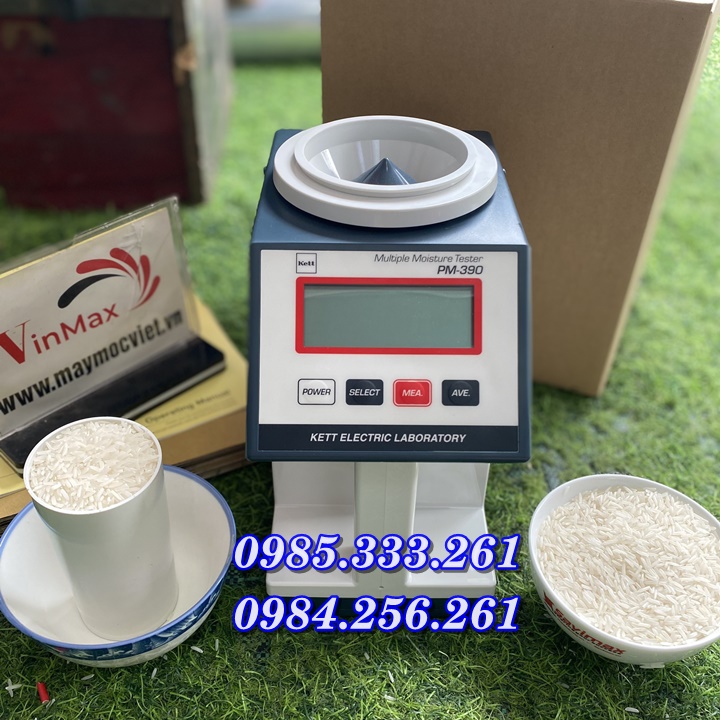 KETT PM 390 máy đo độ ẩm 25 loại ngũ cốc, nông sản