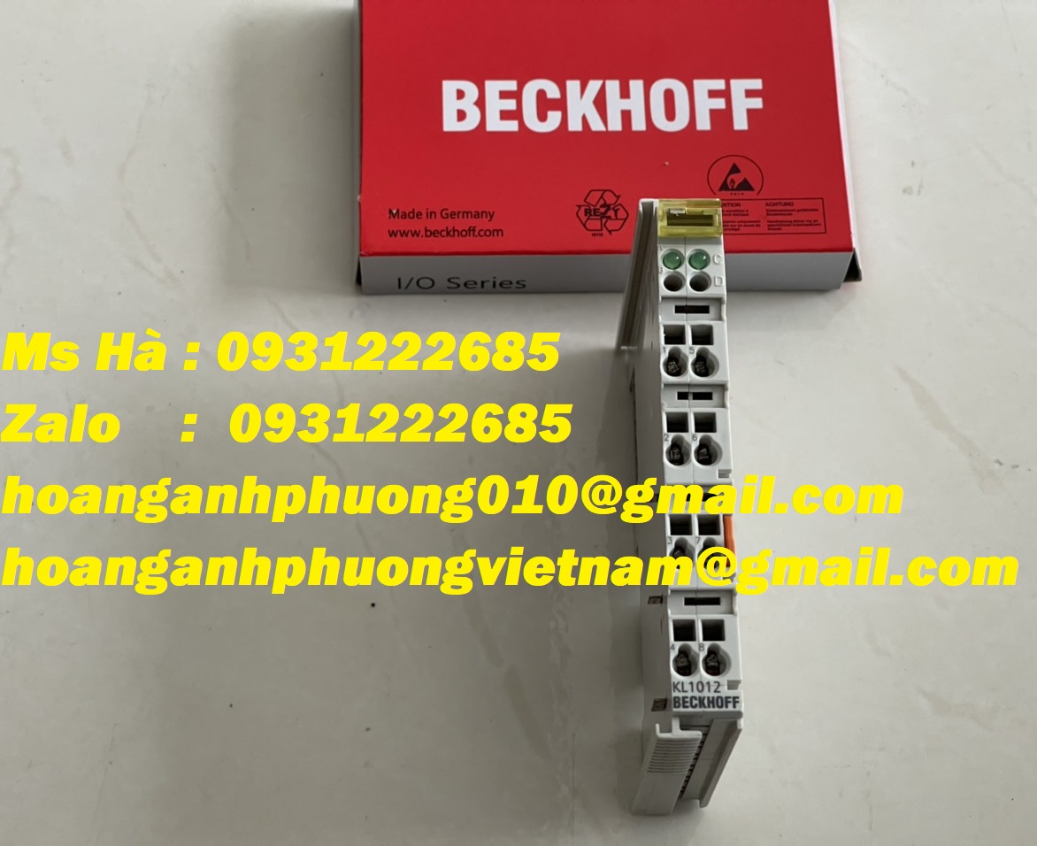 KL1012 beckhoff - giá tốt hiện nay - mô đun chính hãng