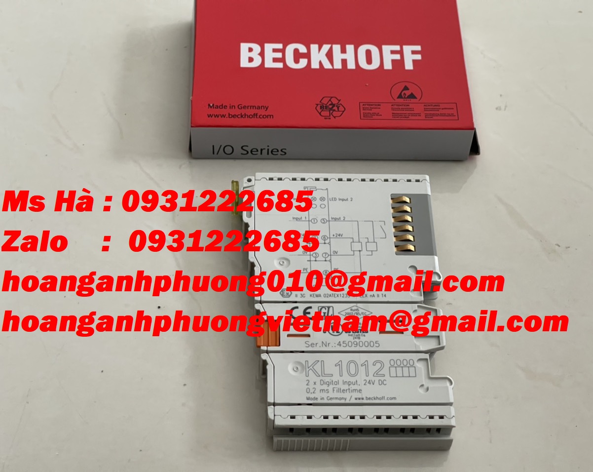 KL1012 beckhoff - giá tốt hiện nay - mô đun chính hãng