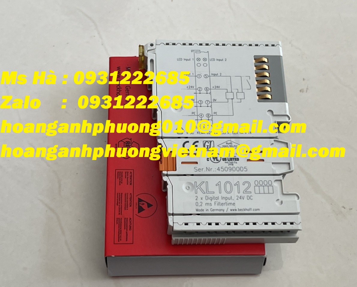 KL1012 beckhoff - giá tốt hiện nay - mô đun chính hãng