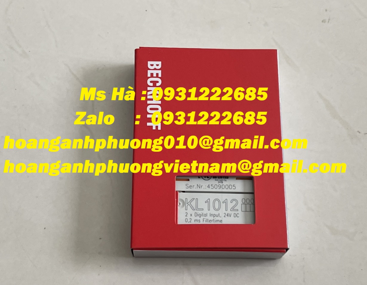KL1012 beckhoff - giá tốt hiện nay - mô đun chính hãng