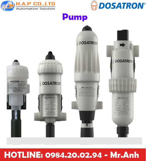 bơm định lượng DOSATRON tại việt nam, bơm dosatron