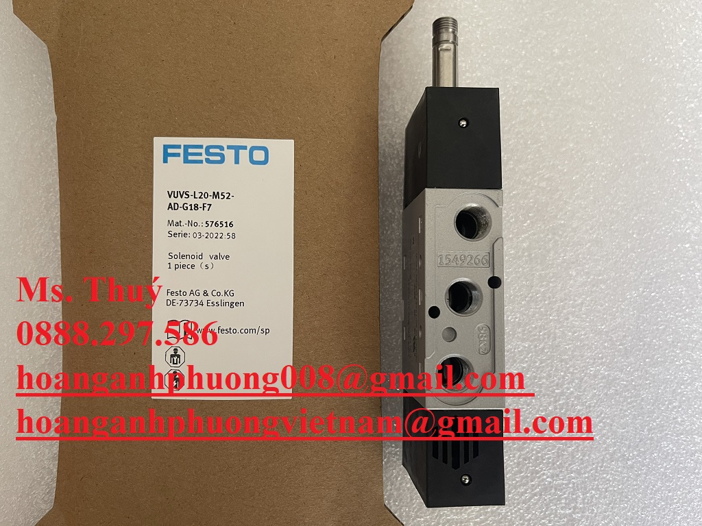 Giá tốt - Festo VUVS-L20-M52-AD-G18-F7 - New 100%
