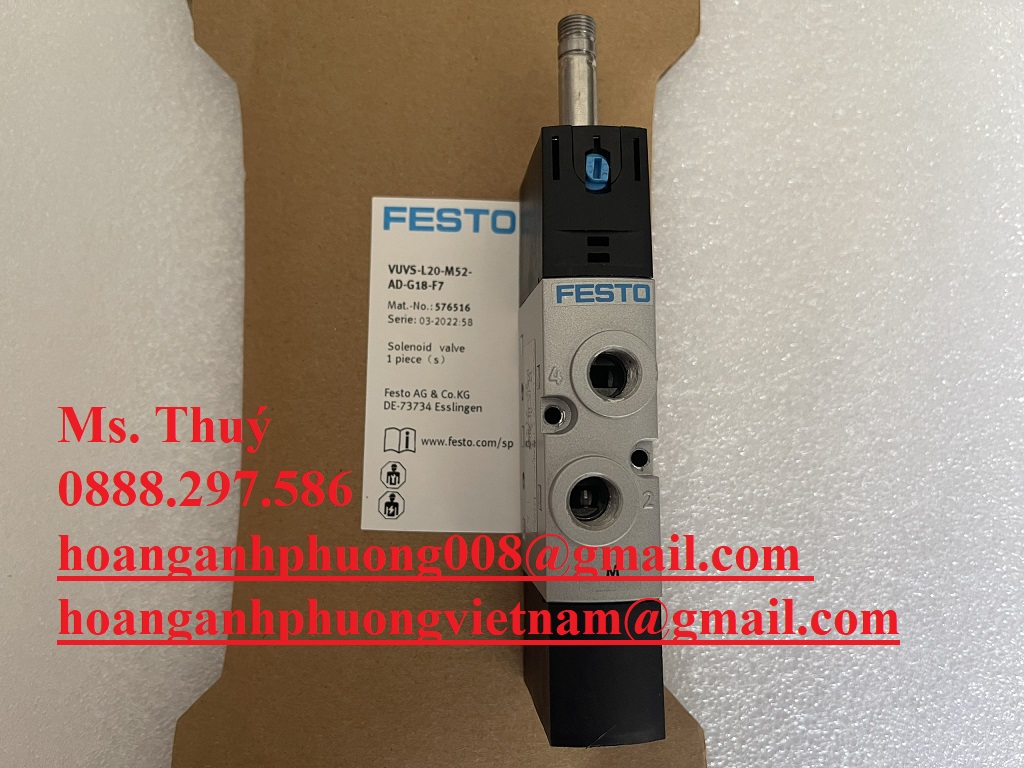 Giá tốt - Festo VUVS-L20-M52-AD-G18-F7 - New 100%