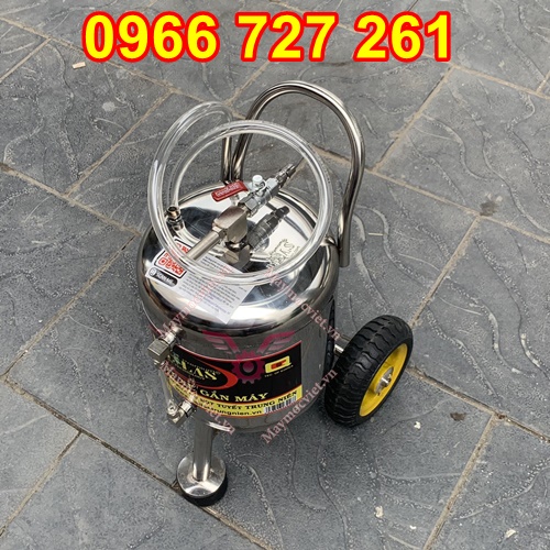 Máy hút nhớt ô tô, xe máy inox 8L