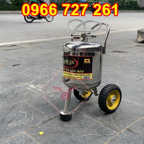 Máy hút nhớt ô tô, xe máy inox 8L