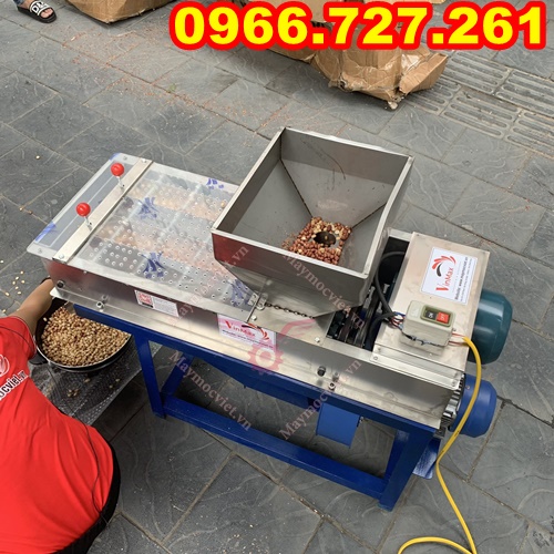 Máy bóc vỏ lụa đậu phộng rang 600kh/h BVL600