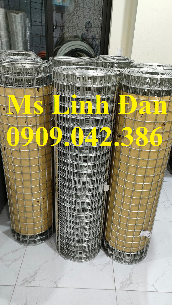Chuyên cung cấp Lưới thép hàn mạ kẽm phi 2 ô 25 x25 mm giá rẻ