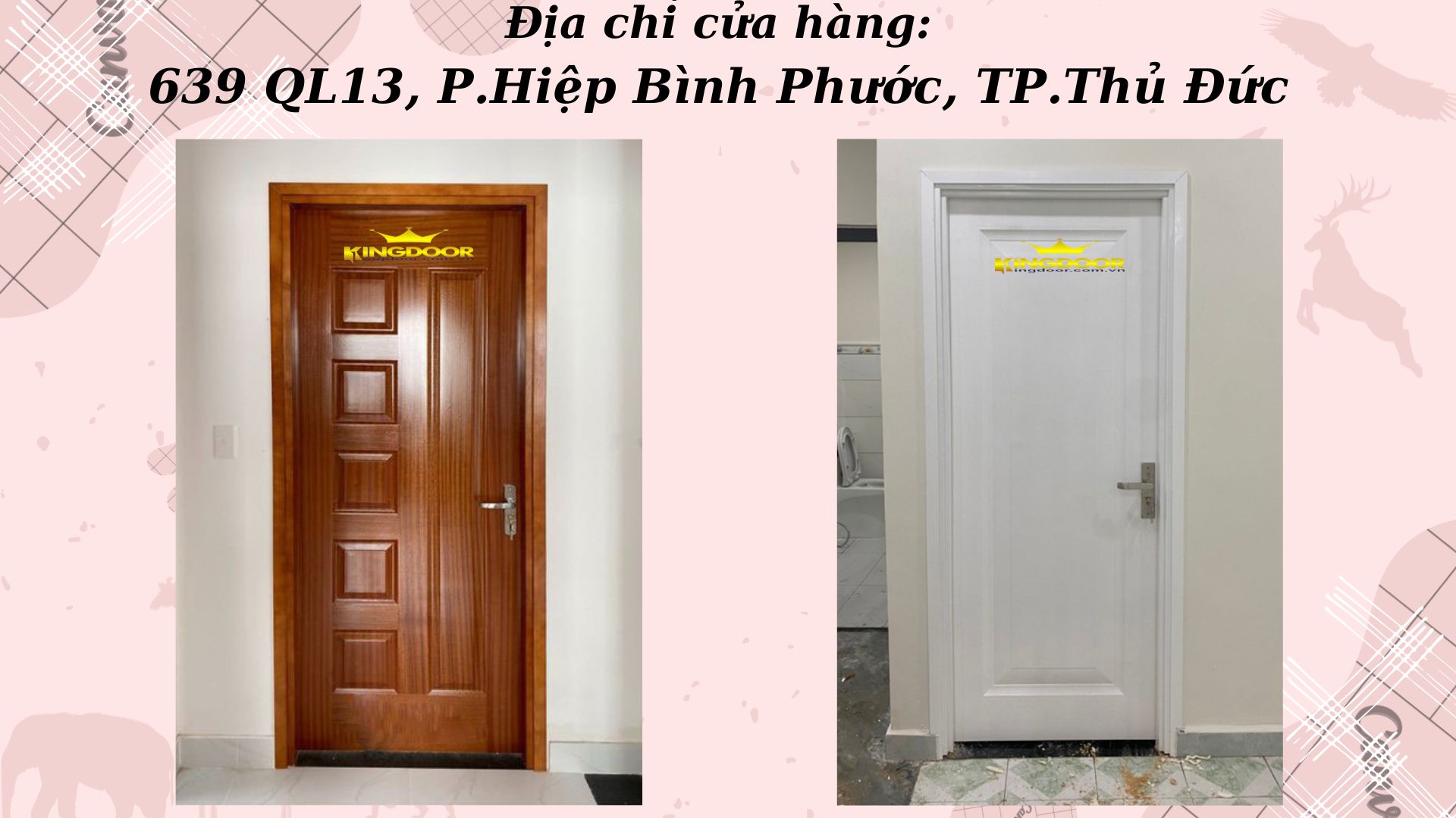 Cửa gỗ công nghiệp HDF được khách hàng chọn nhiều nhất năm