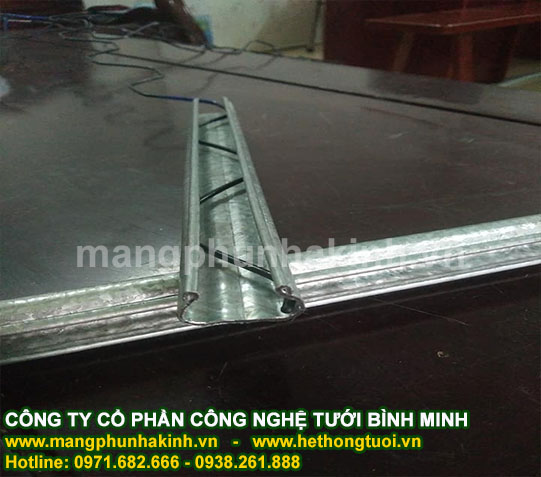 thanh cài zíc zắc màng nhà kính, zíc zắc nhà kính
