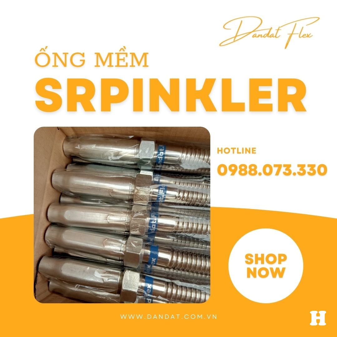 Khớp Nối Mềm Sprinkler/Ống Mềm Nối Đầu Phun Cứu Hỏa/Đầu Nối Sprinkler