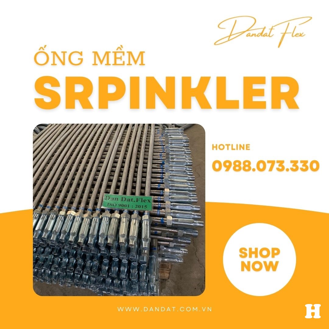 Khớp Nối Mềm Sprinkler/Ống Mềm Nối Đầu Phun Cứu Hỏa/Đầu Nối Sprinkler