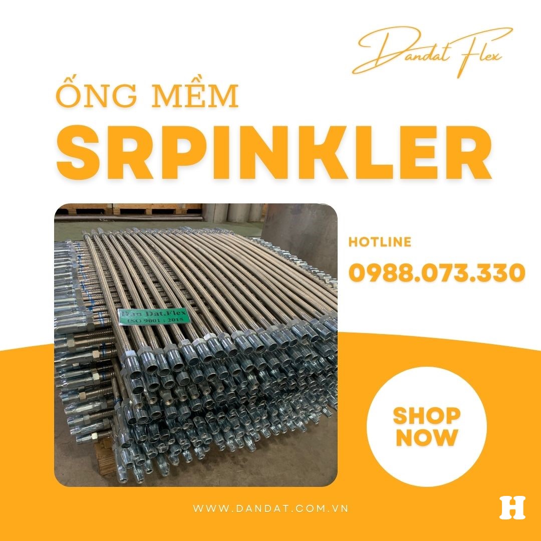 Khớp Nối Mềm Sprinkler/Ống Mềm Nối Đầu Phun Cứu Hỏa/Đầu Nối Sprinkler