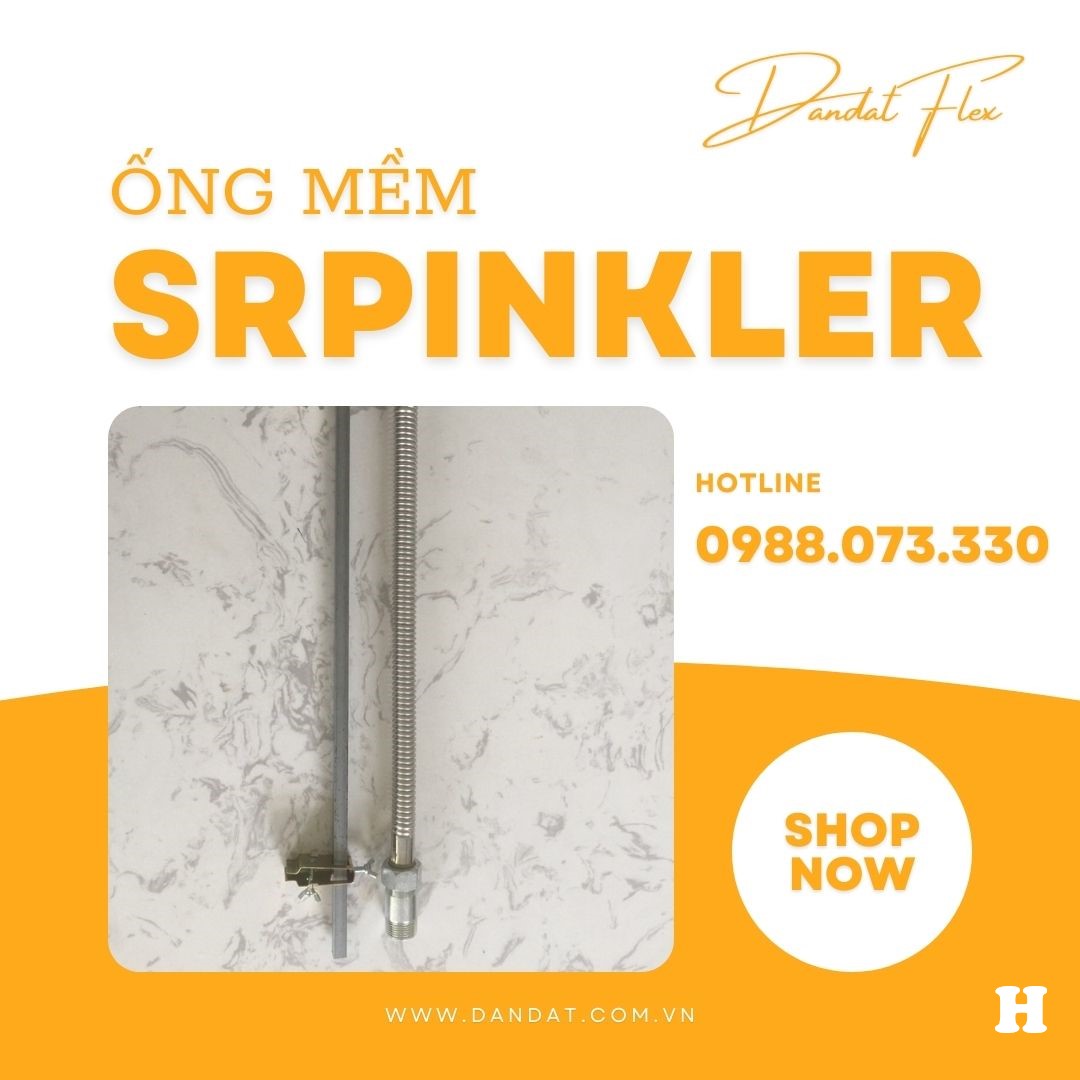 Khớp Nối Mềm Sprinkler/Ống Mềm Nối Đầu Phun Cứu Hỏa/Đầu Nối Sprinkler