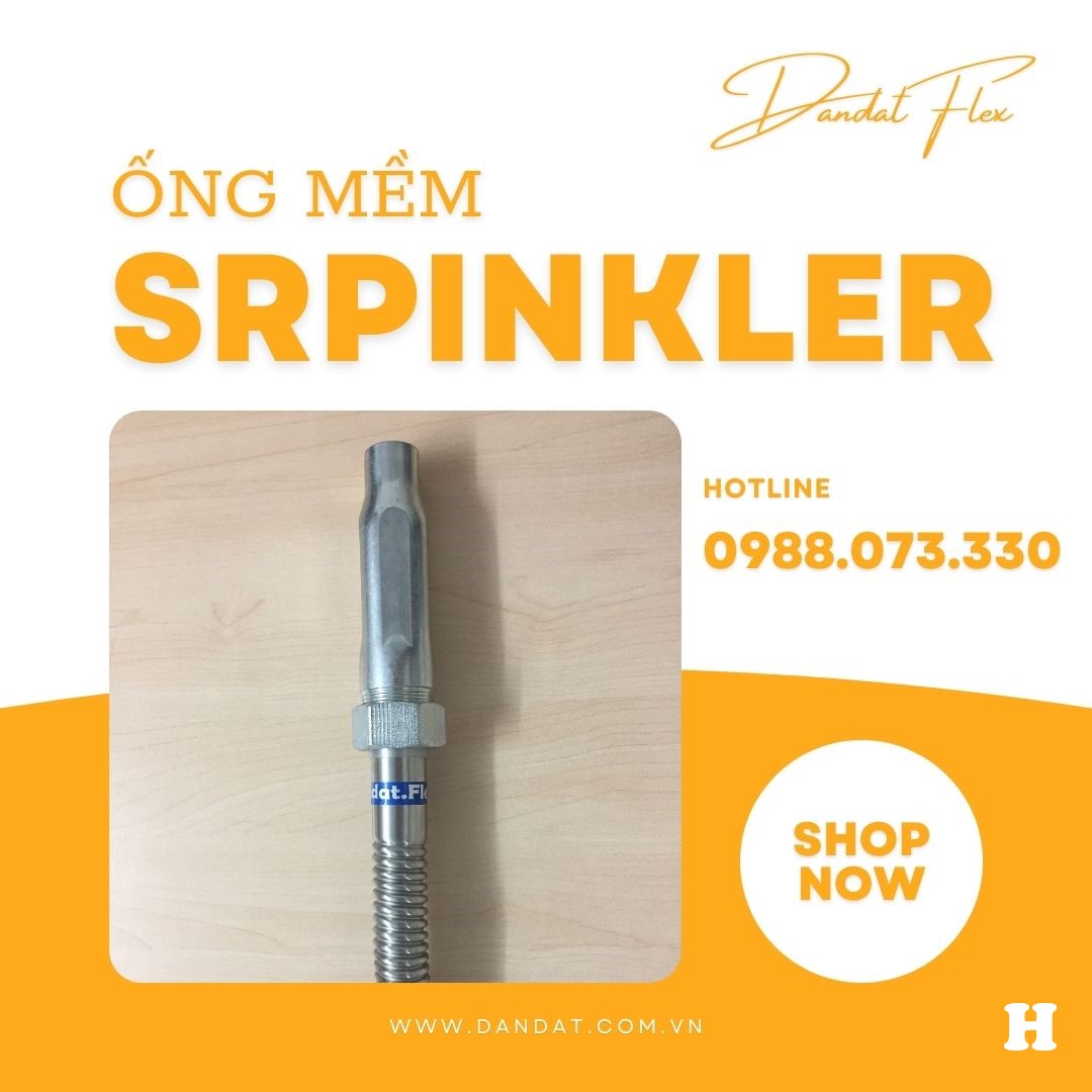 Khớp Nối Mềm Sprinkler/Ống Mềm Nối Đầu Phun Cứu Hỏa/Đầu Nối Sprinkler